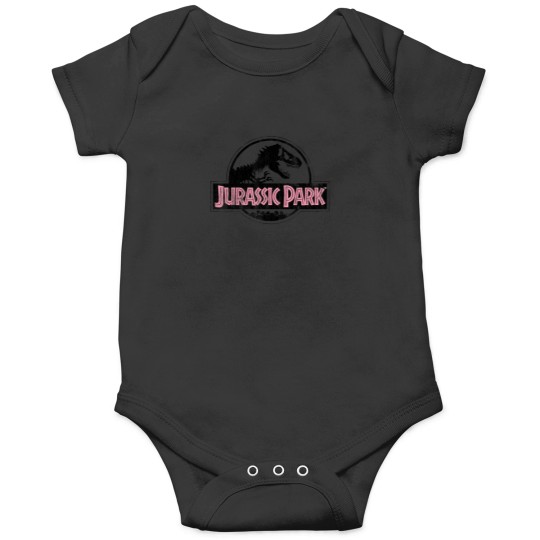 Discover Distressed Logo Pink Type T-Shirt Onesies