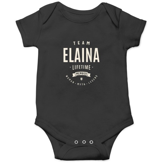 Discover Team-Elaina-Lifetime-Member-Funny-Name-Elaina-T-Shirt Onesies