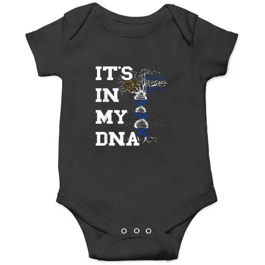 Discover Uruguay Flag Its In My Dna Uruguayan Roots Molecule Tree Onesies