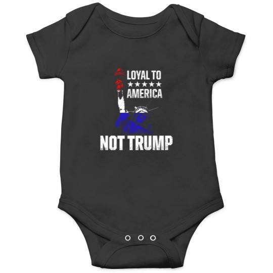 Discover Anti-trump 2020 Us Flag Art Against Trump Usa Election Onesies