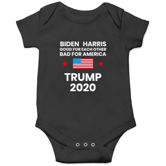 Discover Anti Biden-Biden Harris Bad For America Pro Trump 2020 Election_4 Onesies