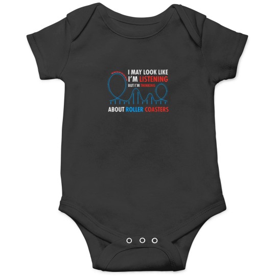 Discover I-May-Look-Like-I'M-Listening-Roller-Coaster-Lover-T-Shirt Onesies