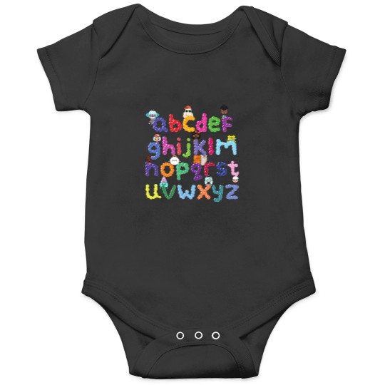 Discover Tcaboca Alphabet Onesies