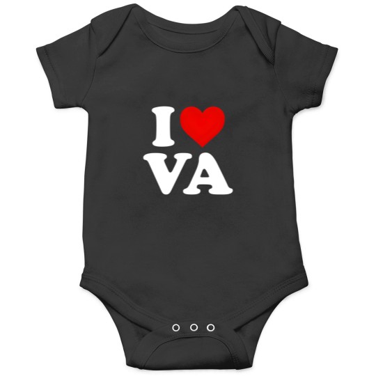 Discover I Love Va He Virginia Family Chrismast Present Gift Onesies