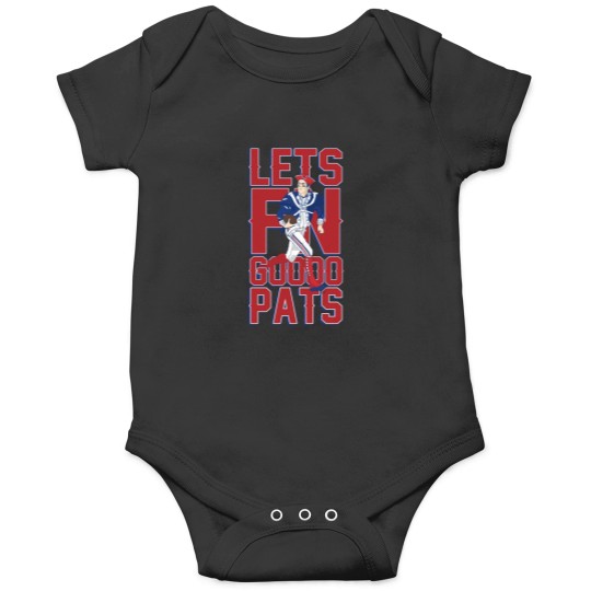 Discover LETS FN GOOOO PATS.png Onesies