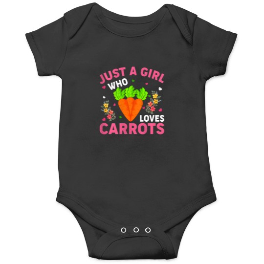 Discover Womens Carrot Vegetable Lover Just A Girl Who Loves Carrots Onesies
