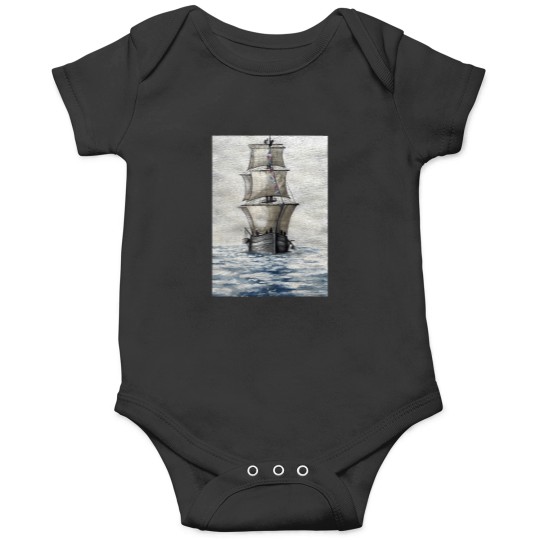 Discover HMS Terror Watercolor Onesies