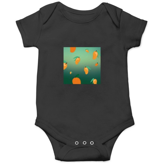 Discover Mango simple design with smooth backround Onesies