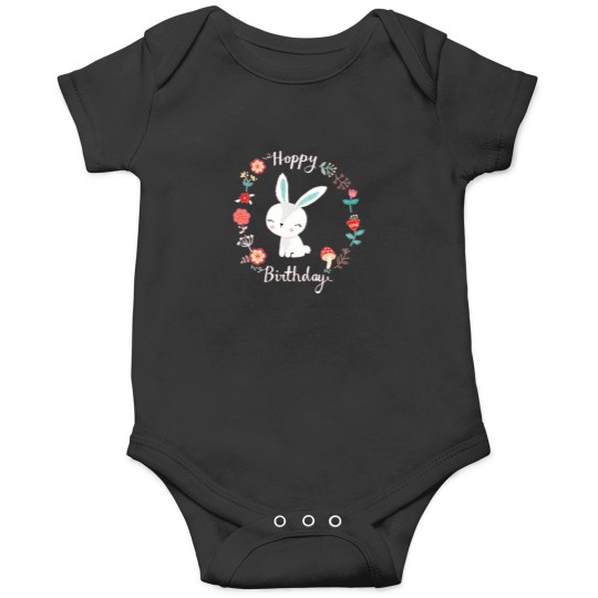 Discover A-Cute-Design-Rabbit-For-Birthday-Kids T-Shirt Onesies
