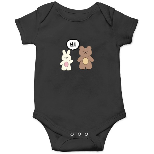 Discover Brown-And-White-Bears T-Shirt Onesies