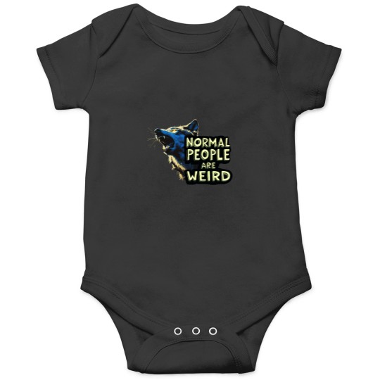 Discover Wolf and Normal People Are Weird Onesies
