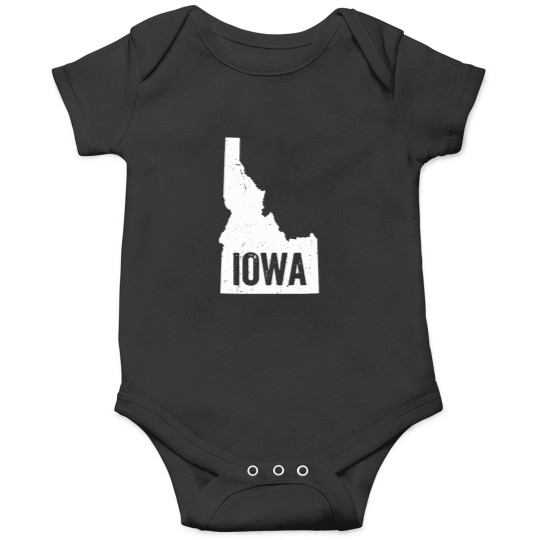Discover Idaho-Iowa-Funny-Geography-Mix-Up-T-Shirt Onesies