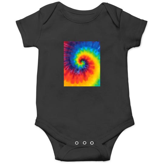 Discover Tie-Dye-Swirl-Rainbow T-Shirt Onesies