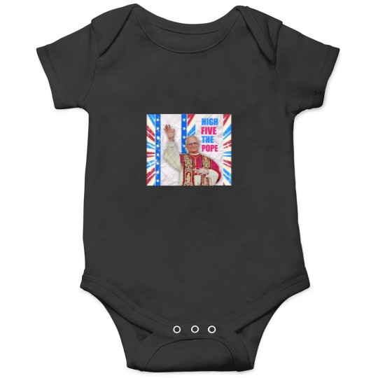 Discover High Five from the Pope Classic Onesies
