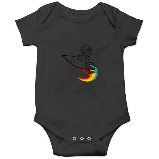 Discover Purple dragons Sits rockets Essential Onesies