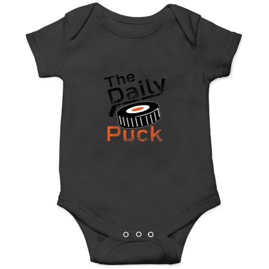 Discover Orange Puck Onesies