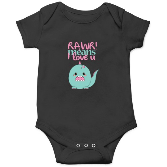 Discover RAWR! means I loves you Oversized Onesies