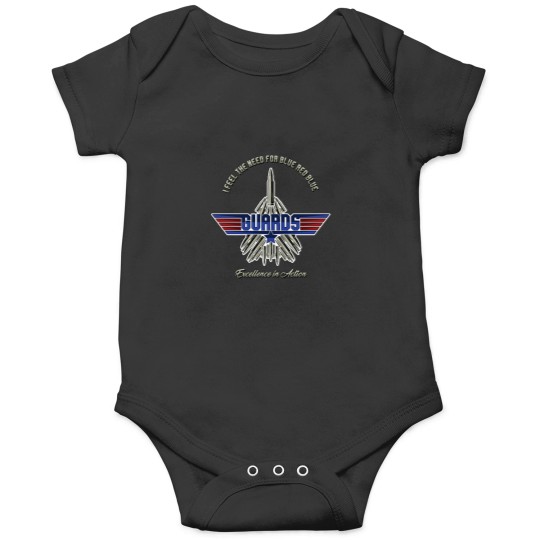 Discover I feel the Need for Blue Red Blue' (GUARDS Top guns Parody) Classic Onesies