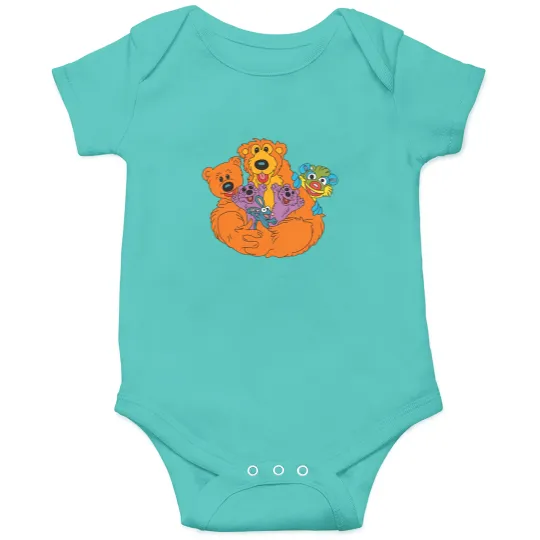 Discover Bear in the Big Blue House Toddler Onesies, Television Series Onesies, TV Show Onesies