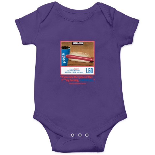Discover Costco Hot Dog & Soda Combo Onesies