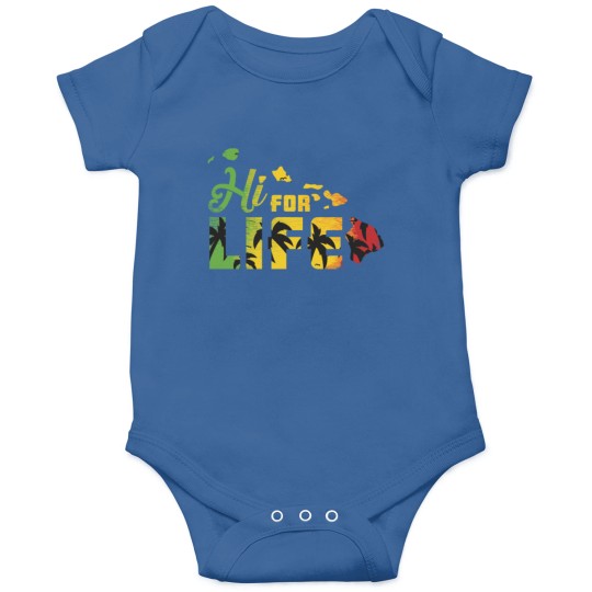 Discover Hawaii For Life Rasta Island Chain Gift traveler Onesies