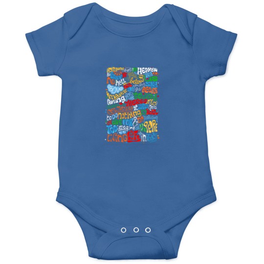 Discover Lennon Imagine Quote Onesies