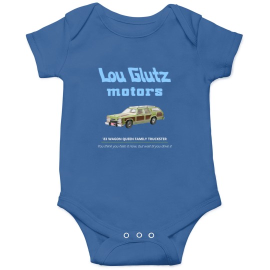 Discover Vacation Lou Glutz Motors - Lampoons Vacation Family Truckster - Onesies