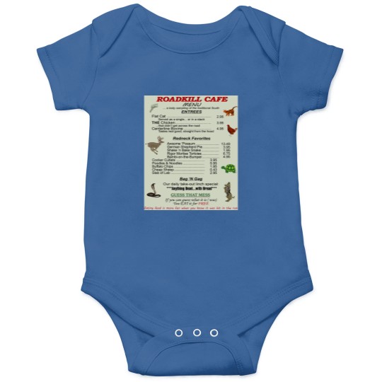 Discover Road Kill Cafe Premium Matte Vertical Poster Baby Onesies