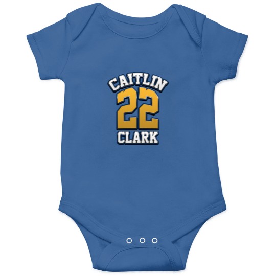 Discover Caitlin Clark 22 Cap Onesies