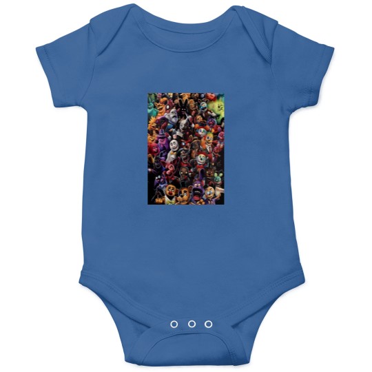 Discover FNAF Five Nights at Freddy's Puzzle, Game Jigsaw Puzzle Onesies