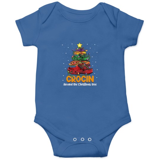 Discover Crocin around the christmas tree Classic Onesies