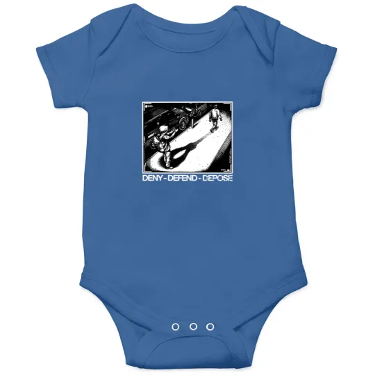 Discover Deny Defend Depose UnitedHealthcare Black Onesies