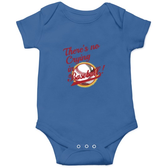 Discover No Crying in Baseball Onesies