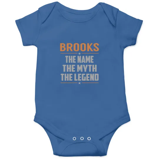 Discover Brooks The Name The Myth The Legend Onesies