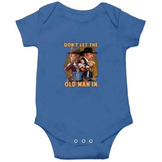Discover Toby Keith Don't Let The Old Man In Signatures Onesies Gift For Fans