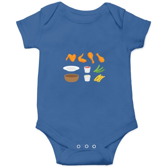 Discover Wings and Dips Onesies