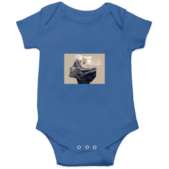 Discover Lady Of The Mountains Digital Work Onesies