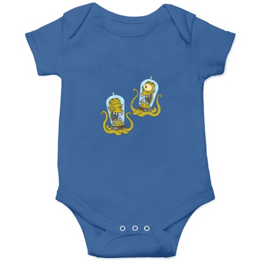 Discover Kang and Kodos Treehouse of Horror Onesies