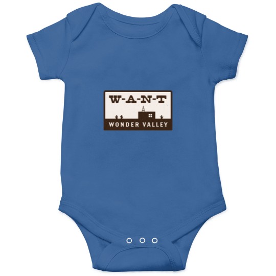 Discover WANT Want Wonder Valley Radio Station Logo Onesies