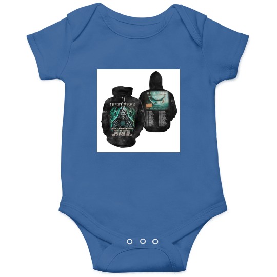 Discover Disturbed 2025 Tour Date 3D Printed Onesies, Unisex All Size