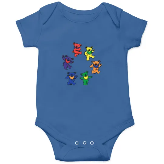 Discover grateful happy bear dead Onesies