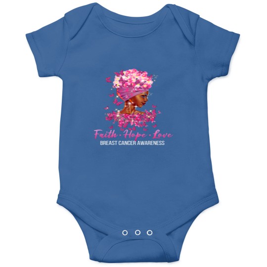 Discover BC Breast Cancer Awareness Faith Hope Love Butterflies Women Cancer Onesies