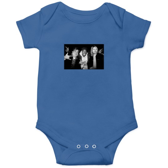 Discover Chris Farley Kurt Cobain Tupac Unisex Onesies
