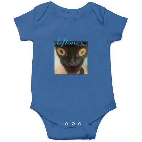 Discover Deftone around the fur cat band Vtg Black Men Black Onesies Onesies