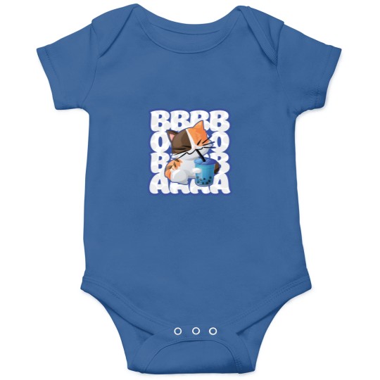Discover Love Anime Boba Bubble Tea Drink Cute Kawaii Kitten Cat Sweat Onesies