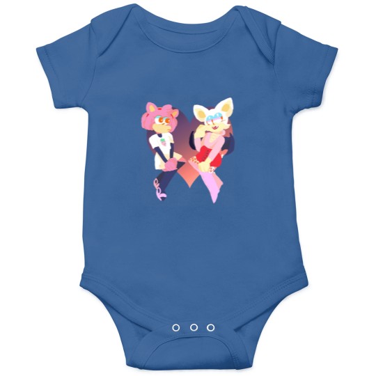 Discover Rouge and Amy Onesies