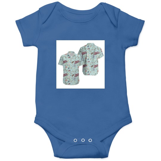 Discover The Gulf Of America Hawaiian Blue Onesies