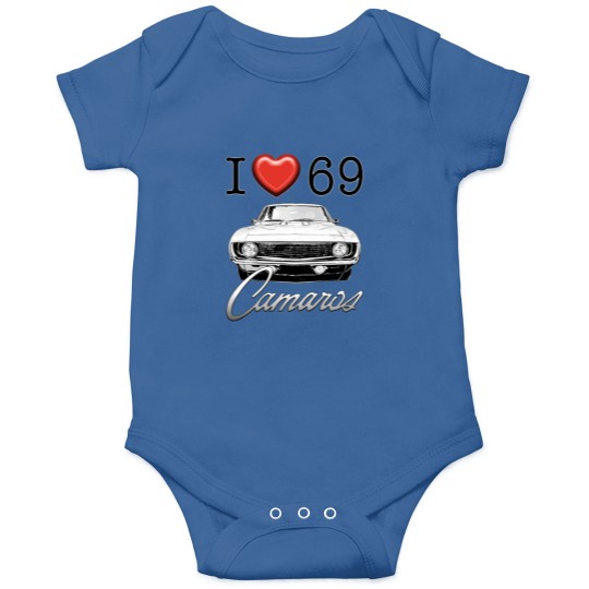Discover I Love 69 Camaro T-Shirt Onesies