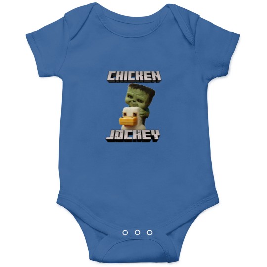 Discover Chicken Jockey Minecraft Movie Onesies, Minecraft Movie Onesies