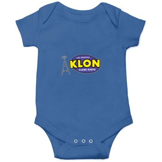 Discover KLON Los Angeles Clone Radio station logo 1 Onesies